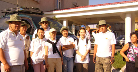 Mongolia travel team