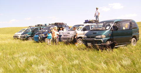 Mongolia travel vehicles