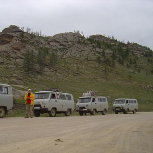 Mongolia tour vehicles