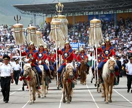 Naadam festival Mongolia