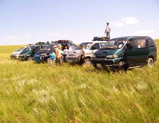 Group tours in Mongolia