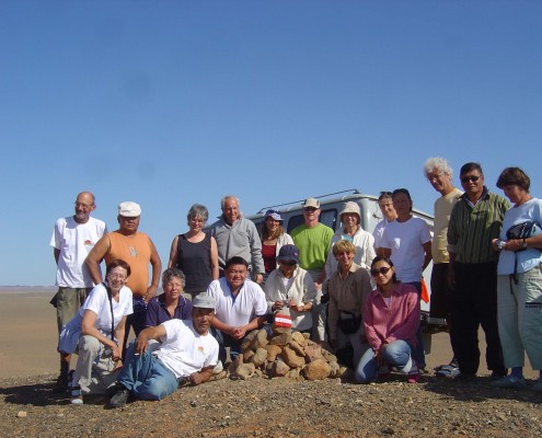 Group travels Mongolia